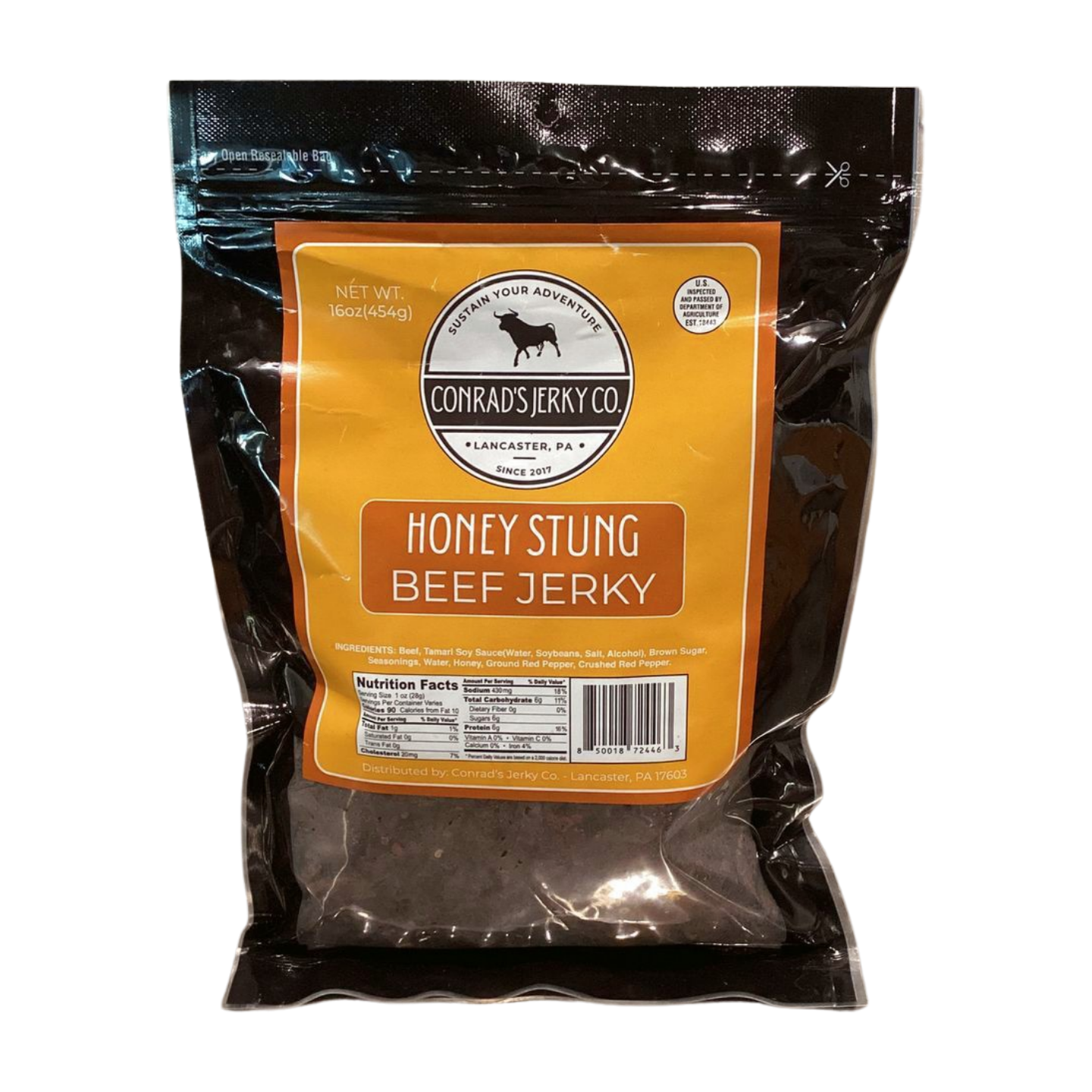 Honey Stung Beef Jerky