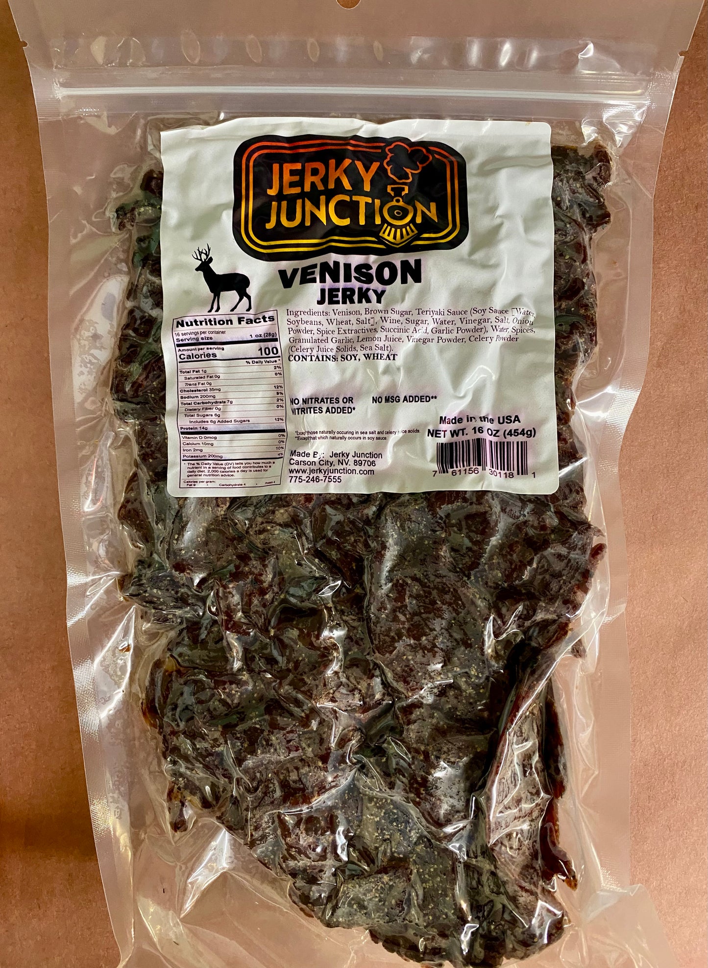 Venison Jerky - 16oz