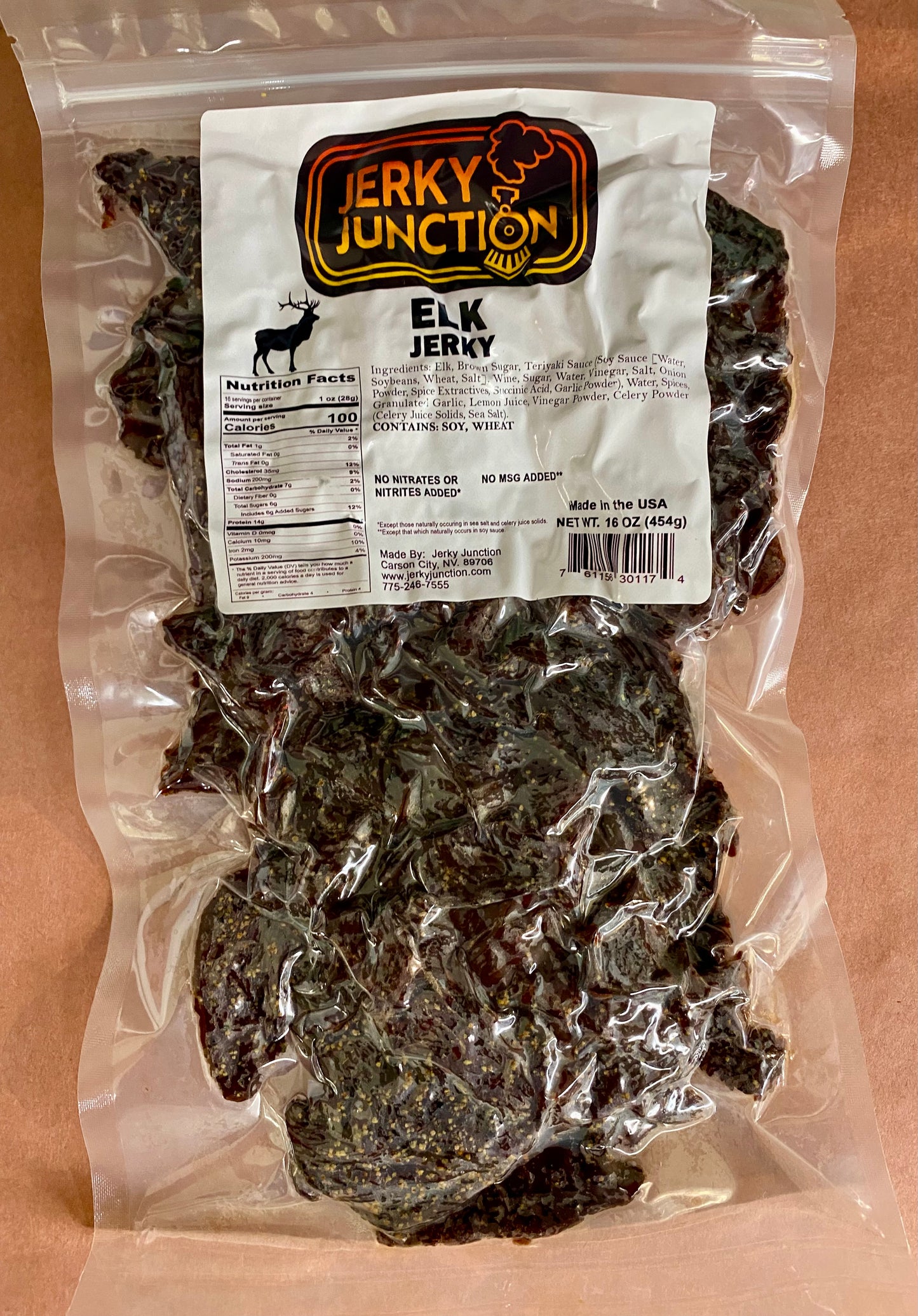 Elk Jerky - 16oz