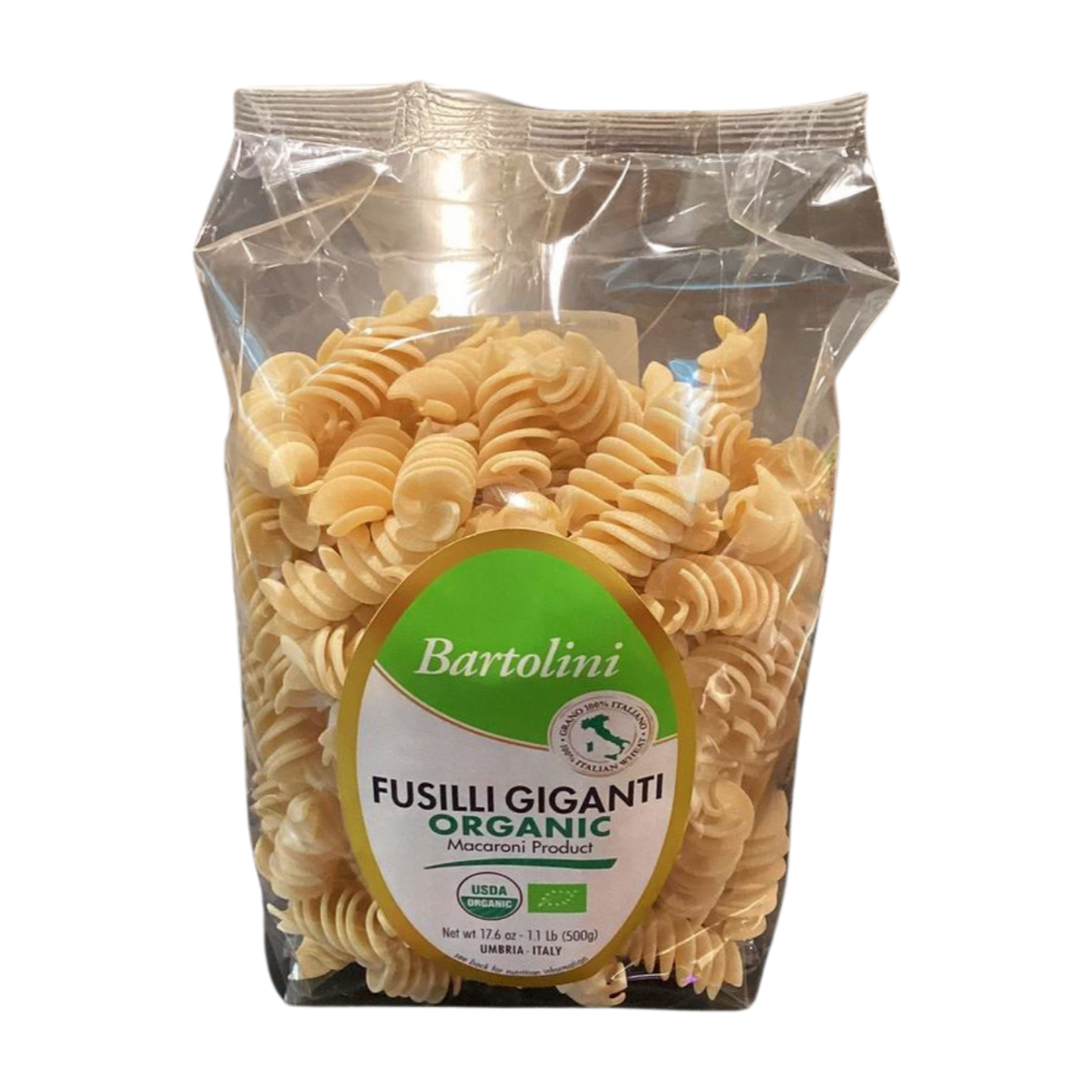 Bartolini Organic Fusilli Pasta