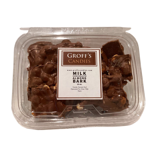 Groff’s Candies Milk Chocolate Almond Bark