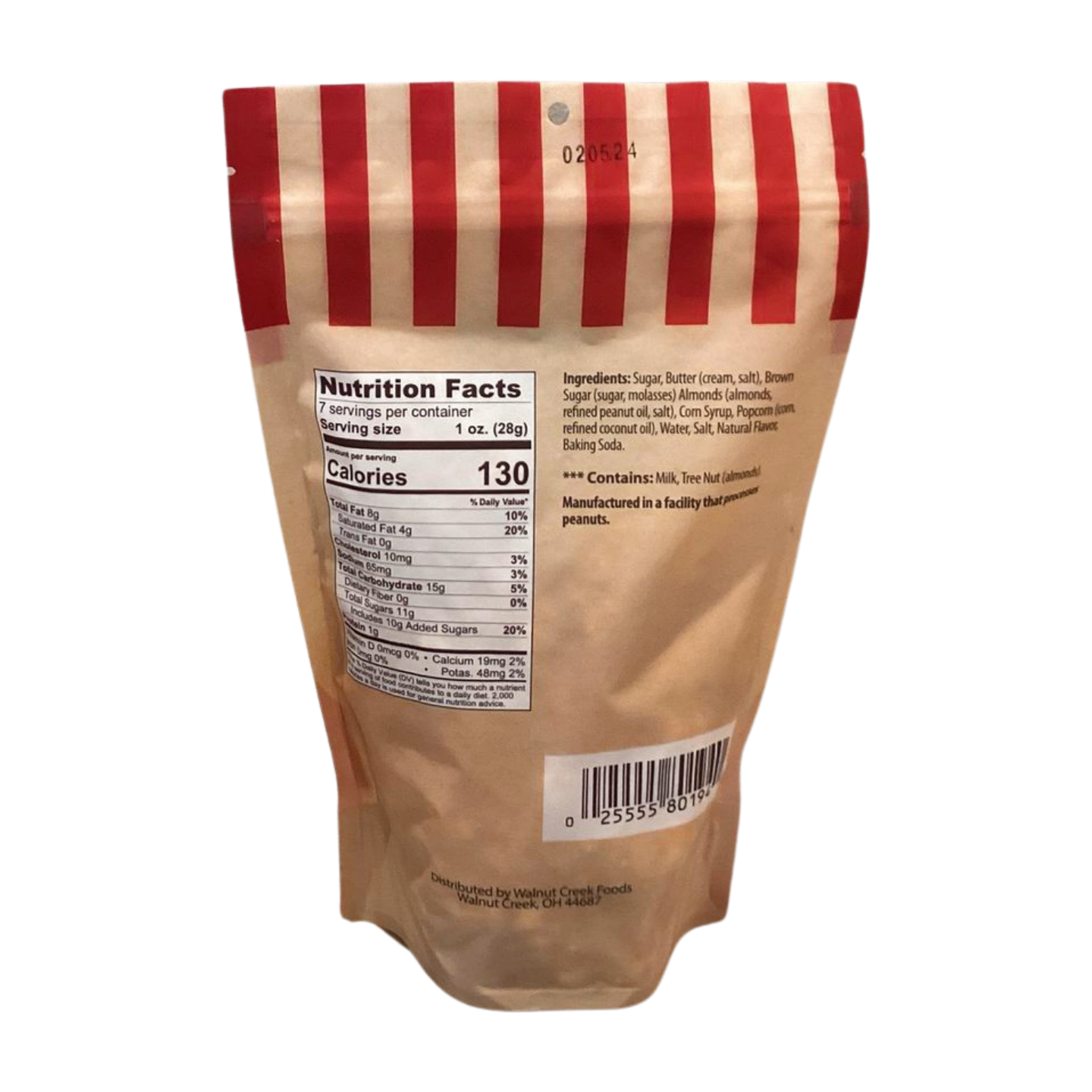 Walnut Creek Toffee Almond Crunch Popcorn
