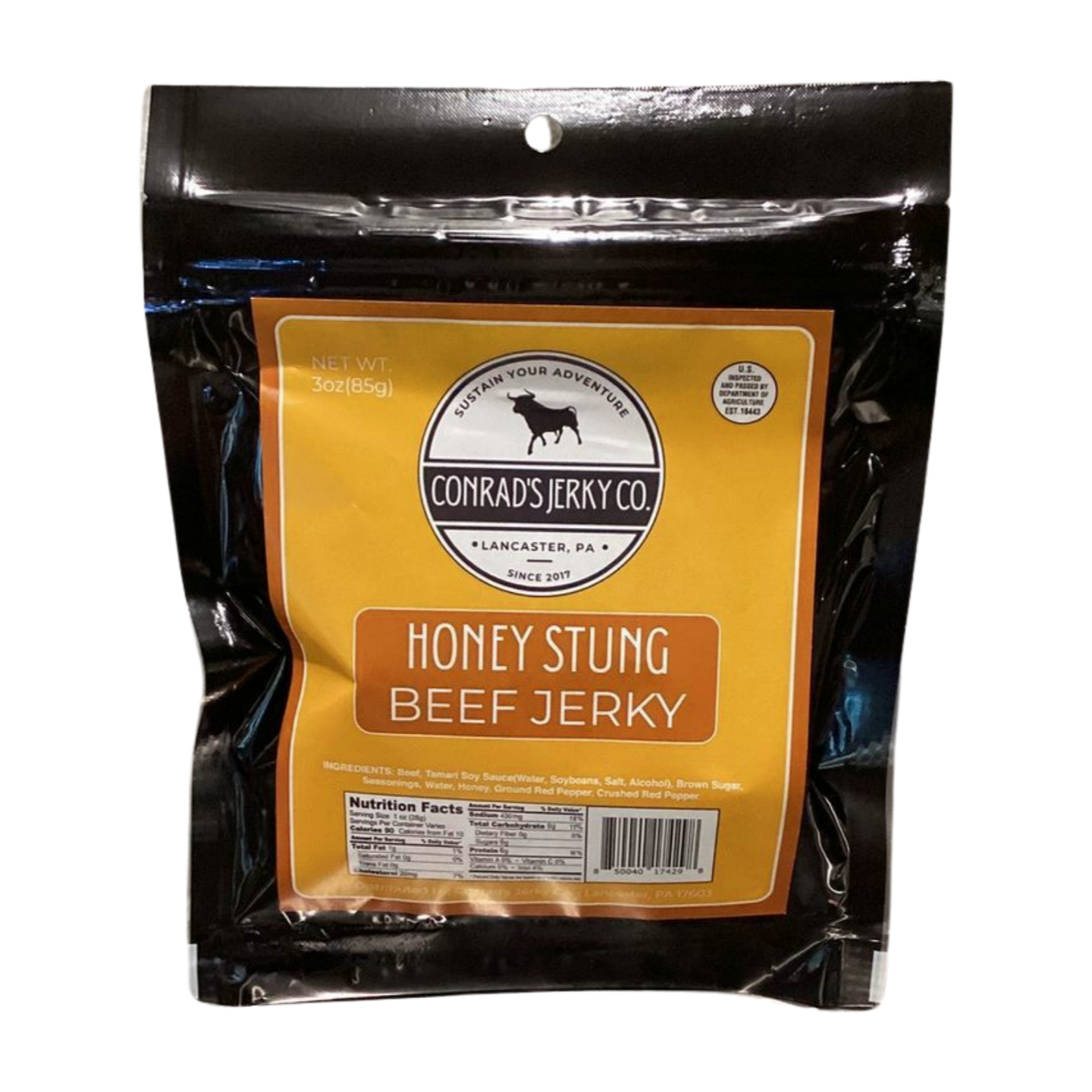 Honey Stung Beef Jerky