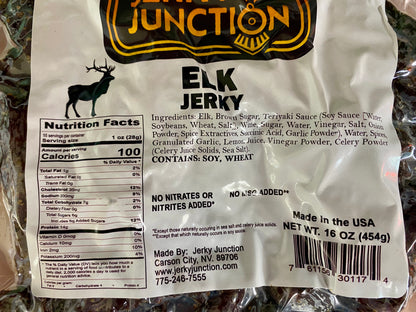 Elk Jerky - 16oz