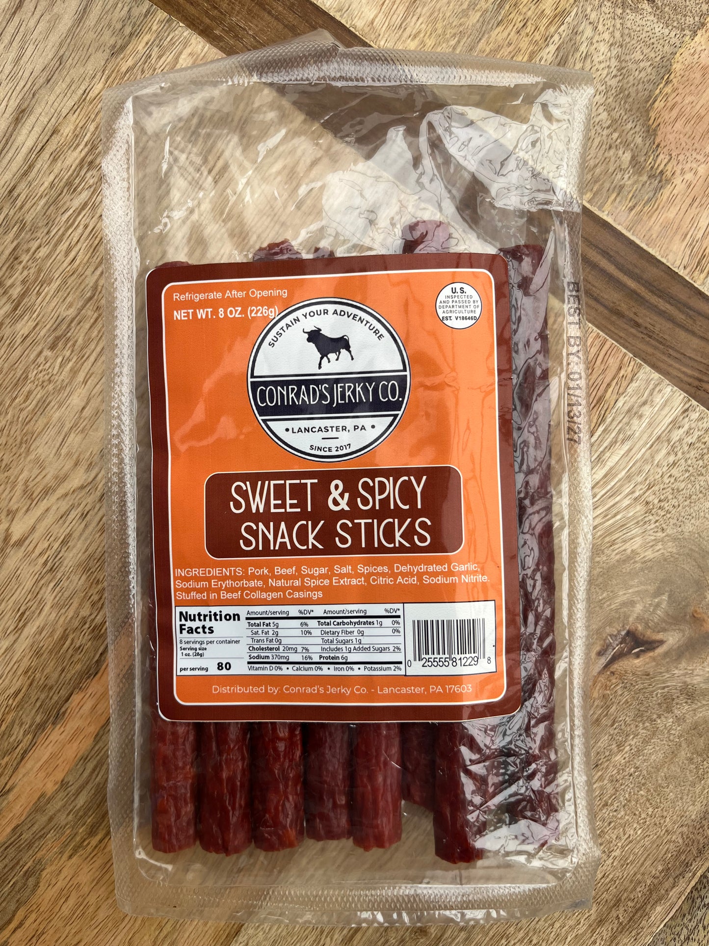 Conrad’s Sweet & Spicy Snack Sticks