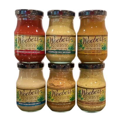 Woeber's Mustard & Horseradish Sampler