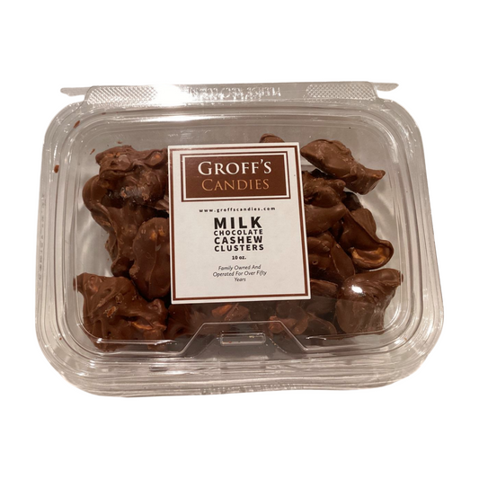 Groff’s Candies Milk Chocolate Cashew Clusters