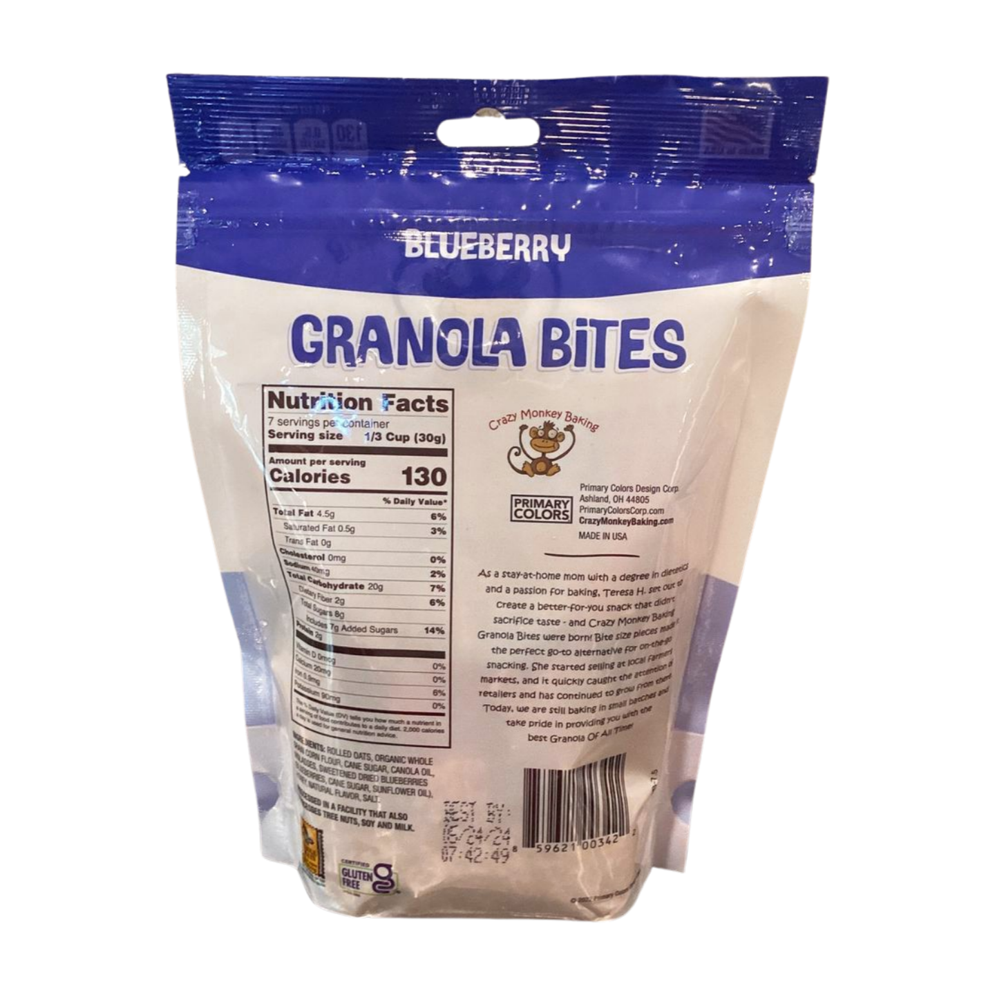 Blueberry Granola Bites
