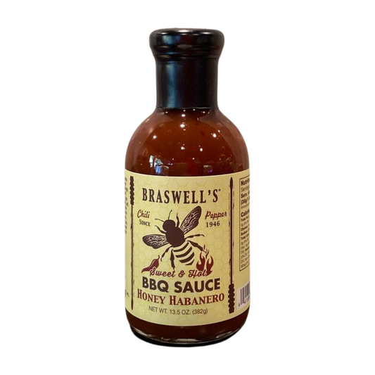 Braswell’s Sweet & Hot Honey Habenero BBQ Sauce